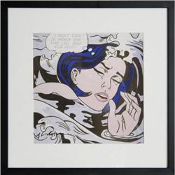 Roy Lichtenstein, I Don't Care, Framed Poster #2106974