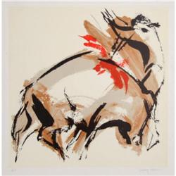 Gerry Bosch, Bull, Signed Lithograph #2106976