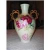 Image 1 : EARLY HAND PAINTED LIMOGES VASE #2107071