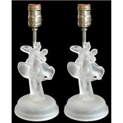 Pair of Art Deco DANCING COUPLE Lamps #2107147