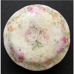 Royal Bayreuth Tapestry 3 Color ROSE Powder Jar#2107158