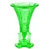 Image 1 : Green Art Deco Machine Age Rocket Vase #2107253