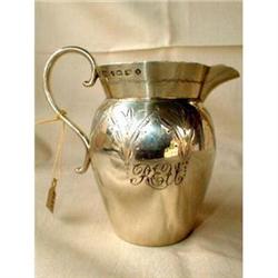 Victorian STERLING Creamer TW Birmingham 1882 #2107482