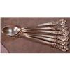 Image 1 : R&B STERLING Francis I iced Tea Spoons -6- #2107502