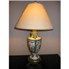 Image 1 : Capodimonte Table Lamp on Bronze signed! #2107612
