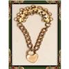 Image 1 : Vintage Victorian Padlock gate bracelet FANCY! #2107651