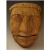 Image 1 : EGYPTIAN WOODEN REMOVABLE MANDOUBLE DEATH MASK#2107751