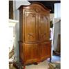 Image 1 : Regence Style Pine Deux Corps Armoire #2107806