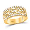 Image 1 : Diamond Band Ring 5/8 Cttw 14kt Yellow Gold