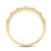 Image 4 : Diamond Band Ring 1/5 Cttw 10kt Yellow Gold