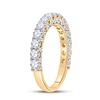 Image 3 : Diamond Single Row Band Ring 1-1/2 Cttw 14kt Yellow Gold