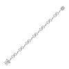 Image 2 : Diamond Infinity Bracelet 1/4 Cttw Sterling Silver