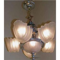 Art Deco Slip-in Chandelier #2071386