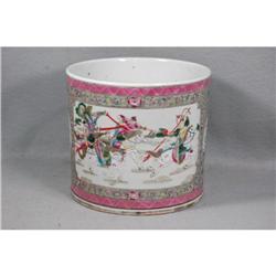 Chinese Famille Rose Porcelain Pen Holder      #2071432