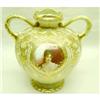 Image 1 : NIPPON GOLD BEADED VASE * DOUBLE HANDLE NIPPON #2071535