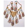 Image 1 : AMAZING old EGYPTIAN  MOTH tassel parure #2071827