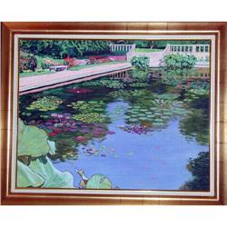 Paul Kentz, Bklyn Bot. Gardens Signed Oil #2071935