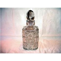 Depression Glass Decanter Small 9" Tall #2086255