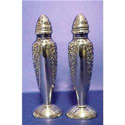 Elegant  Silver Salt & Pepper Shakers #2086491