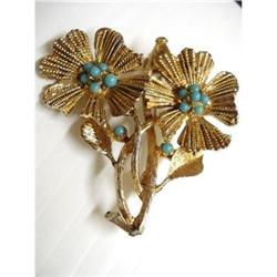 LOVELY VINTAGE FLORAL BROOCH #2086509
