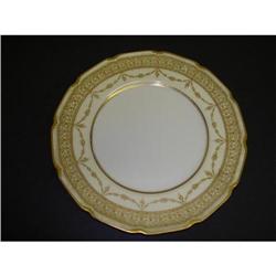 ROYAL DOULTON PLATE-GOLD GARLANDS&FLOWERS #2086514