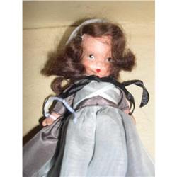 5.5" Nancy Ann Quaker Maid Jointed Bisque Doll #2086518