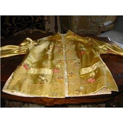 A reversable silk coat in golden color! #2086632