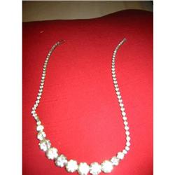 Vintage necklace w rhinestones!  #2086640