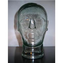 Contemporary clear glass bust!  #2086643