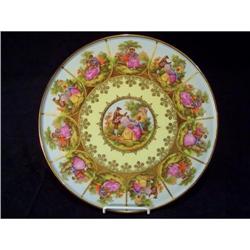 JKW Carlsbad Fragonard  Love Story Charger  #2086647