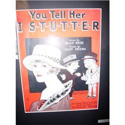 Original Sheet Music - You tell her I #2086651