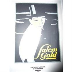 Salem Gold - Original 1914 Lithographic Print #2086654