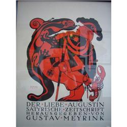 Original Print 1923 - Der Liebe Augustin #2086658