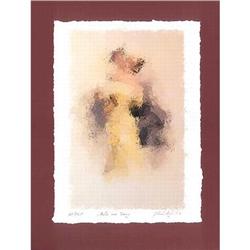 "Lady on a Ball" - Colour L.E. Lithography #2086662