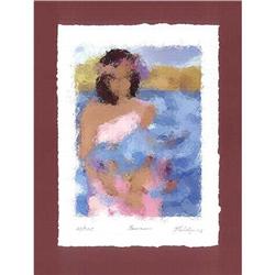 "Tahiti's Lass" - Colour L.E. Lithography #2086666