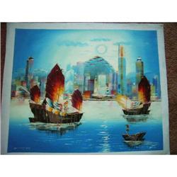 chinese oil painting #2086691