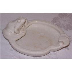 Weller Pottery  Frog & Lily Pin Tray #2086712