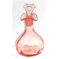 Pink Depression Glass Perfume Bottle or Cruet #2086830