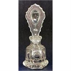 Prismatic Eye Pressed Glass Perfume Bottle #2086833