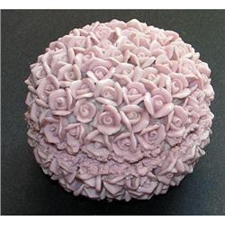 Pink Porcelain Elfinware Powder Jar #2086878