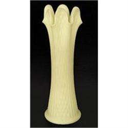Fenton Custard Glass Vase #2086916
