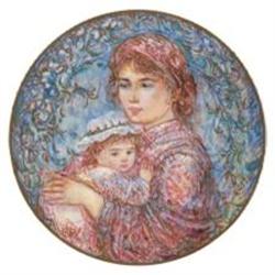 Molly & Annie  Mothers Day 1992   plate by Edna#2086991