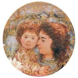 Tammy & Kalie Jo Mothers Day 1995 plate by Edna#2086993