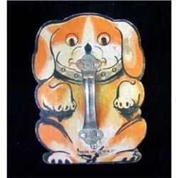 old vintage CHILD'S accordian paper dog toy #2087052