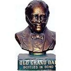 old vintage GRAND-DAD WHISKEY STATUE bottle #2087055