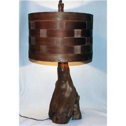 Fabulous Fifties Cypress Knee Table Lamp #2087074