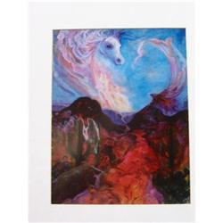 Matted Print By Shari Silvey "Journeys" #2087075