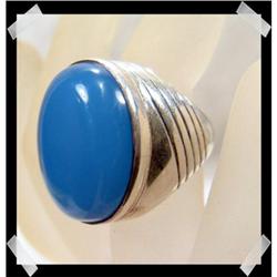 LUXURIOUS Sky BLUE Chalcedony Sterling #2087077