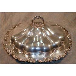 SHEFFIELD Domed SERVER Covered DISH Large #2087093