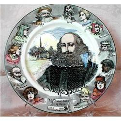 DOULTON Shakespeare PLATE Swan of AVON #2087130